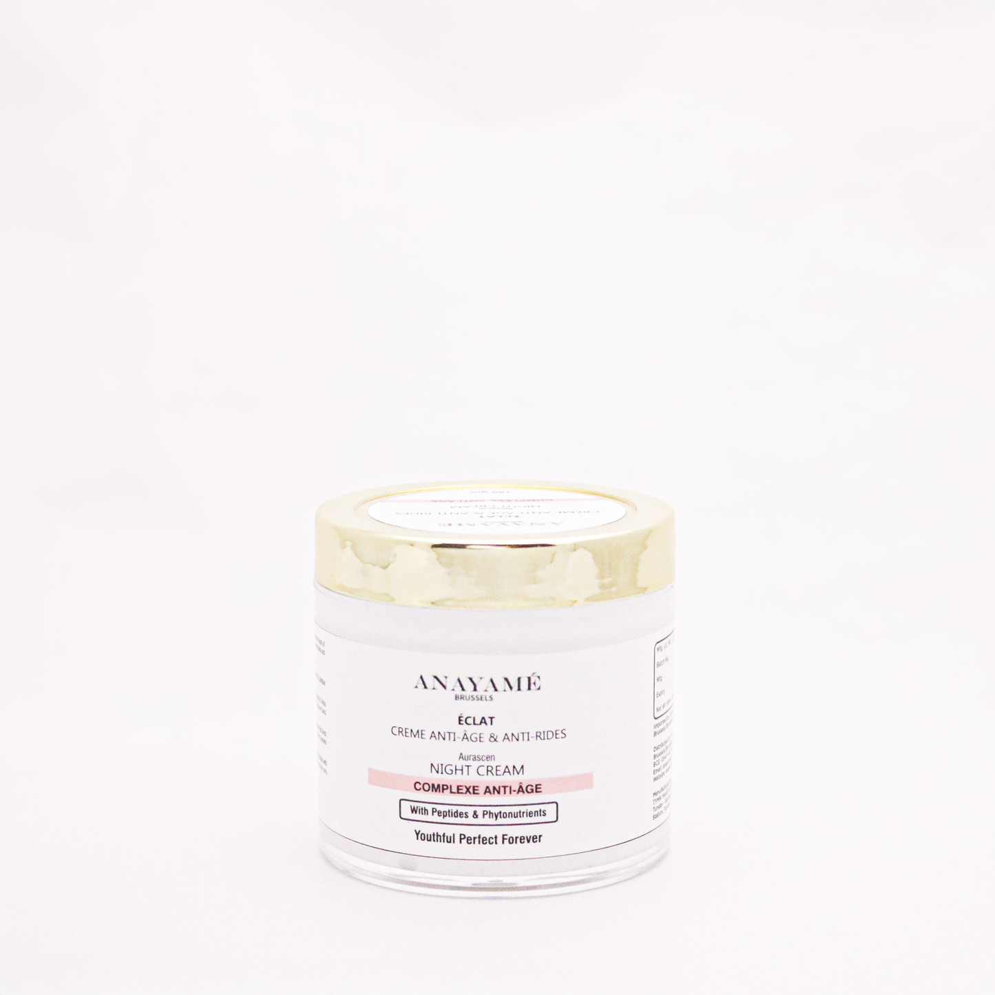Éclat - Crème de nuit anti-âge & anti-rides