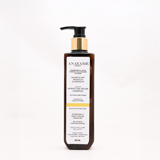 Shampoing à l' huile d'argan & au vinaigre de cidre