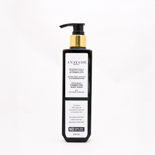 Nettoyant pour le visage & le corps au charbon actif